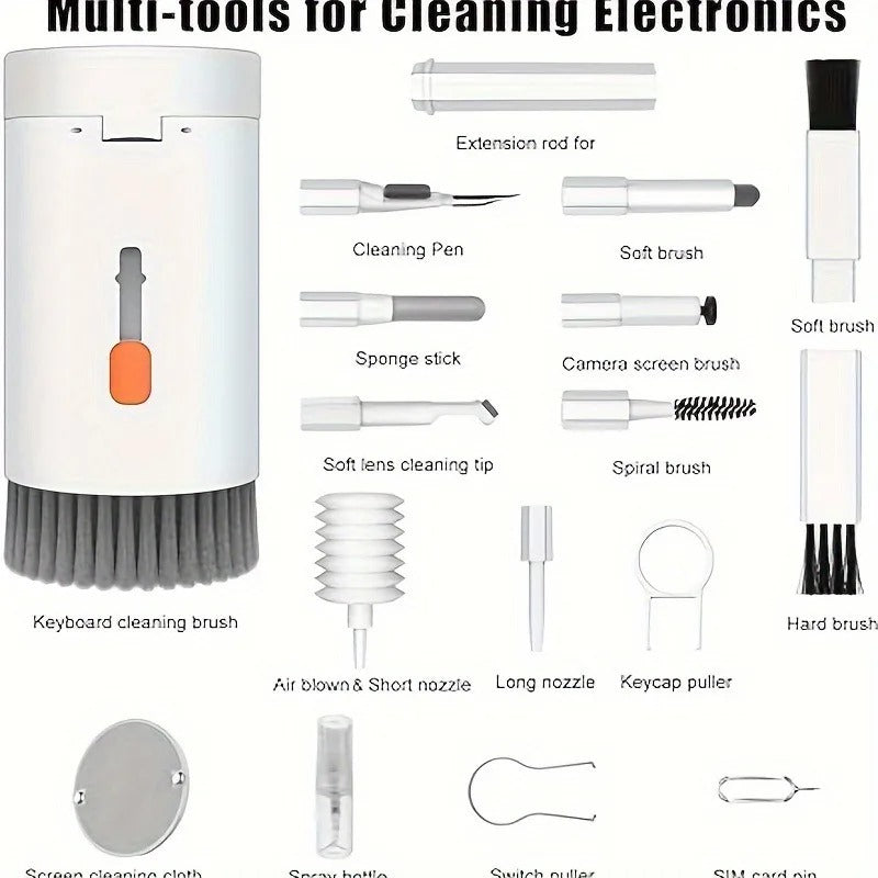 20 in 1 Electronic Cleaning Brush Kit