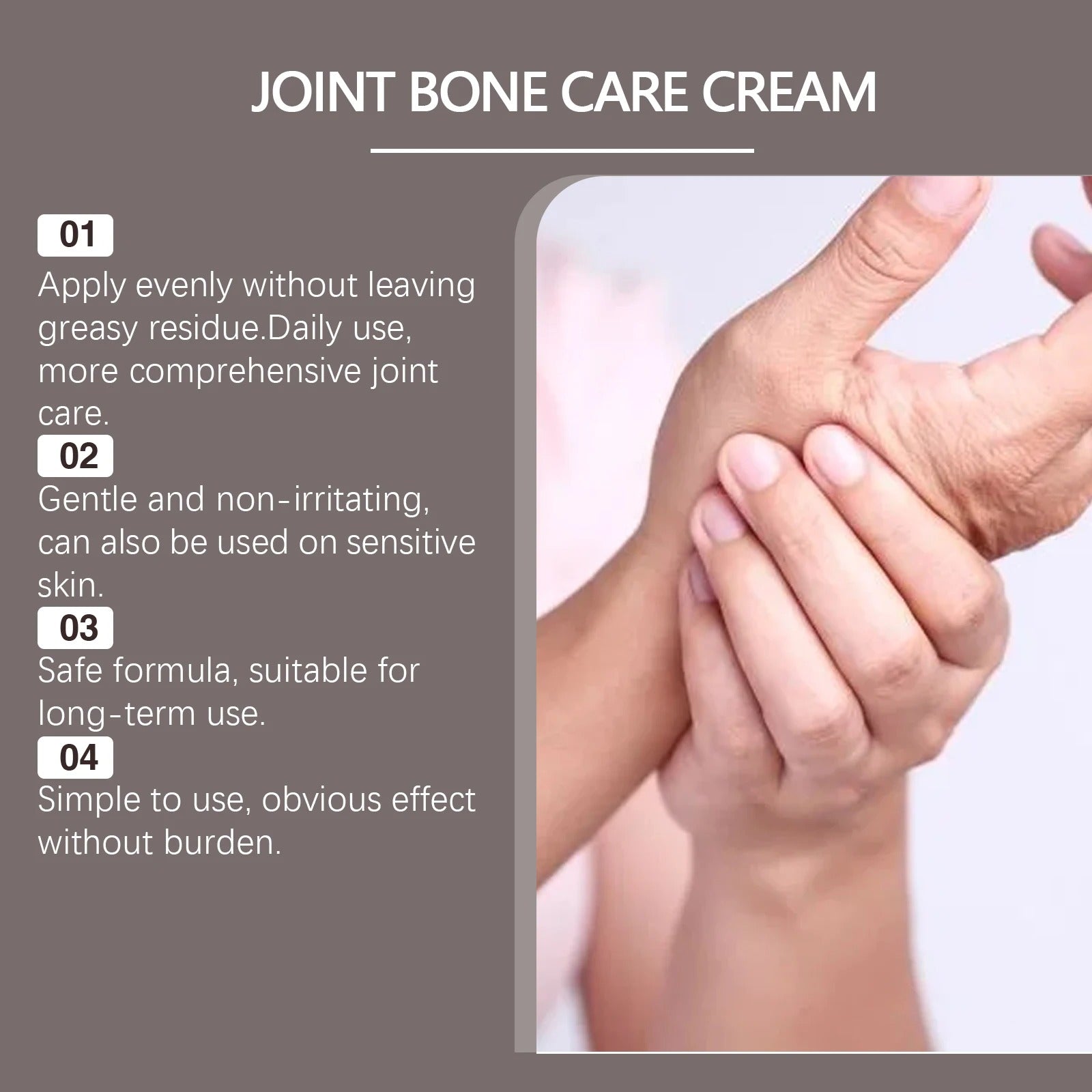 Bee Venom Cream for Joint and Muscles Soothing Leg Skin Reduce Itchiness Strengthen Barrier Moisturising Knee Body Massage Cream